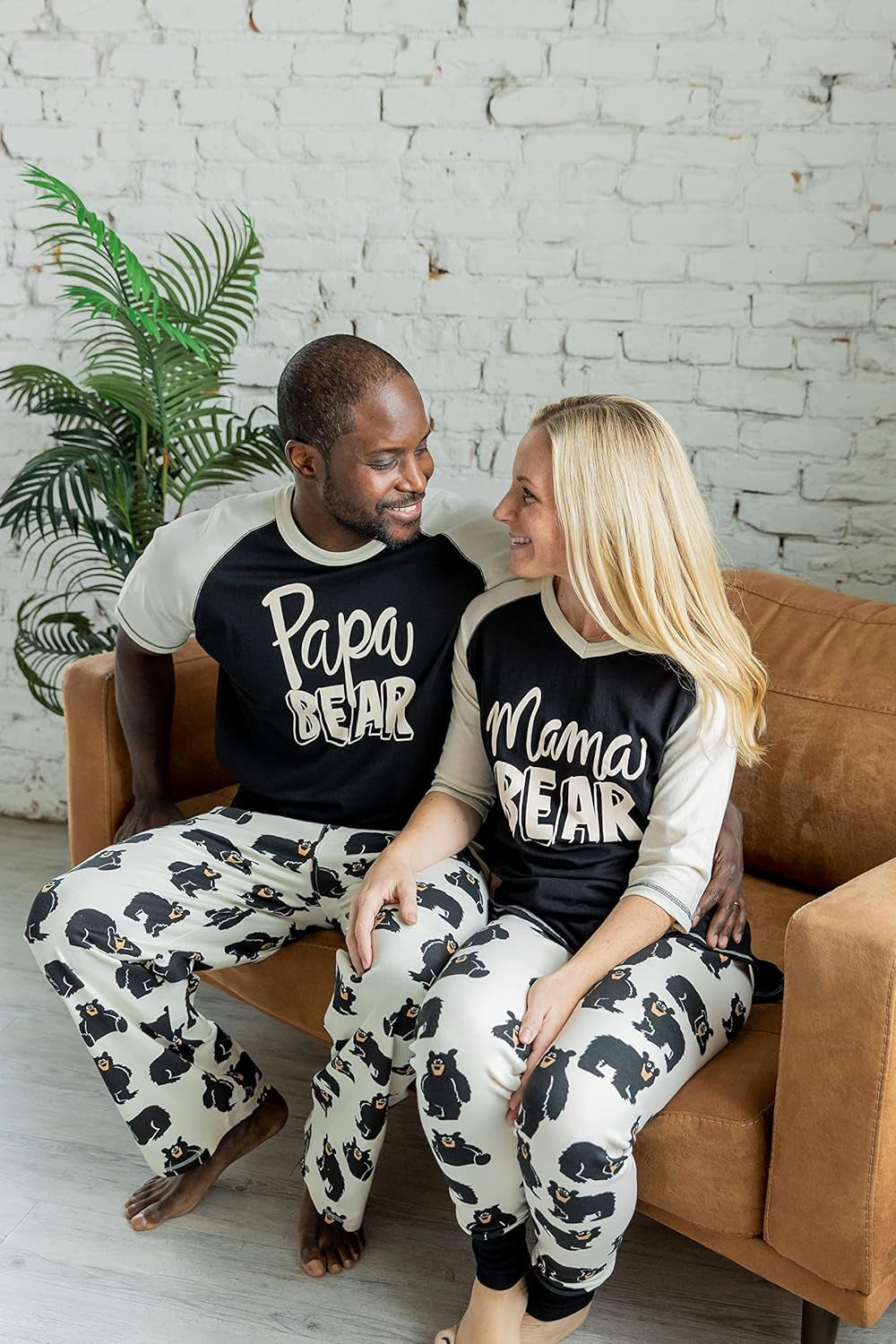 Matching Family Pajama Sets for Adults, Kids, and Baby (Family Bear)